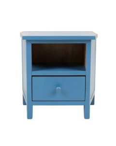 Flint Dell Nightstand - Blue (synthetic illustration; no displayed measurements)