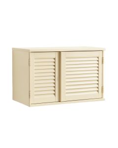 Bay Brook Wall-Mounted Entry Cabinet - Cream (synthetic illustration; no displayed measurements)