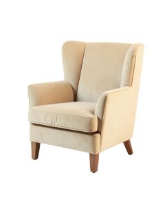 Sturm 36.75 '' Wide Velvet Wingback Chair (synthetic illustration; no displayed measurements)