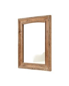 Woodwright Beveled Distressed Accent Mirror (synthetic illustration; no displayed measurements)