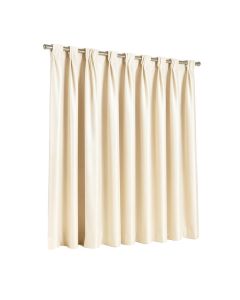Sateen Solid Room Darkening Thermal Pinch Pleat Curtain Panels