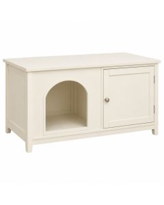 Spruce Falls Empty Furniture-Style Litter Enclosure - Cream