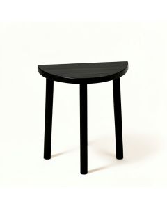 Cove Crest Compact Balcony Table - Black (synthetic illustration; no displayed measurements)