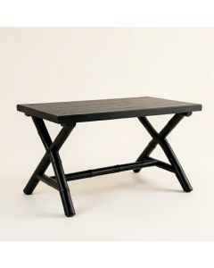 Willow Arc Empty Workshop Workbench - Black (synthetic illustration; no displayed measurements)