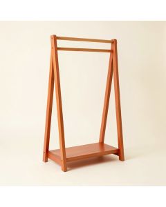 Lake Bluff Empty Garment Rack - Terracotta (synthetic illustration; no displayed measurements)
