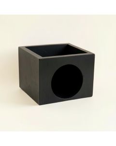 Aspen Bridge Wall-Mounted Cat Perch - Black (synthetic illustration; no displayed measurements)