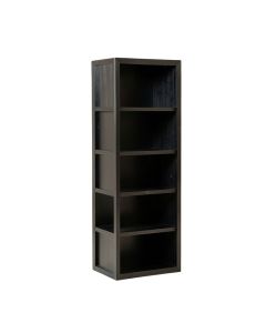 Summit Crossing Narrow Cubby Tower - Black (synthetic illustration; no displayed measurements)