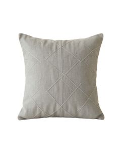 Oak Crest Filled Accent Pillow - Gray