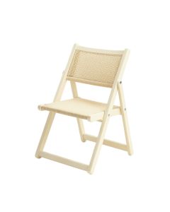 Cove Branch Folding Outdoor Chair - Cream