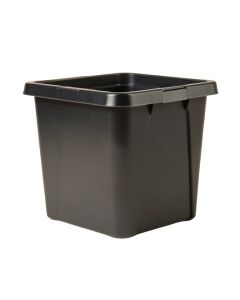 Keter Novel 90 Gallon Water Resistan Resin Lockable Deck Box In Black/Gray