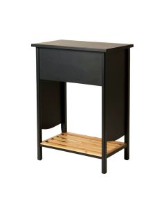 Dune Dell Freestanding Laundry Folding Counter - Black (synthetic illustration; no displayed measurements)