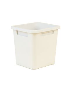 Elm Bluff Closed Garden Compost Bin - White (synthetic illustration; no displayed measurements)