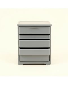 Fern Brook Small-Parts Storage Drawer Cabinet - Gray (synthetic illustration; no displayed measurements)