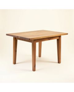 Aouab 35.4 '' Rubberwood Solid Wood Dining Table (synthetic illustration; no displayed measurements)