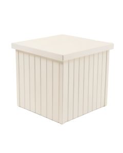 Holly Canyon Closed Outdoor Storage Box - White (synthetic illustration; no displayed measurements)