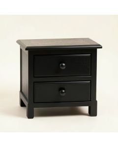 Glen Crest Nightstand - Black (synthetic illustration; no displayed measurements)