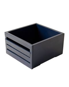 Bay Bridge Empty Furniture-Style Litter Enclosure - Navy (synthetic illustration; no displayed measurements)