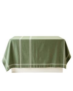 Slate Dell Flat Bed Sheet - Green
