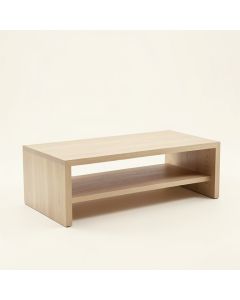 Spruce Edge Coffee Table - Beige (synthetic illustration; no displayed measurements)