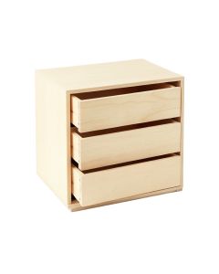 Hill Bluff Small-Parts Storage Drawer Cabinet - Ivory (synthetic illustration; no displayed measurements)