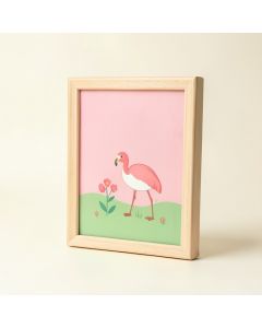 Be A Flamingo Art (synthetic illustration; no displayed measurements)