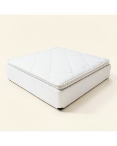 10 '' Medium Infused Gel Memory Foam Mattress And Adjustable Base Set (synthetic illustration; no displayed measurements)