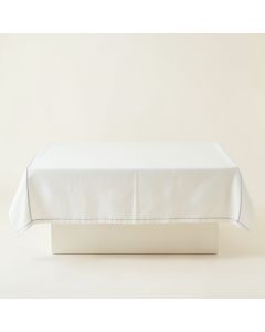 Aspen Bluff Flat Bed Sheet - White (synthetic illustration; no displayed measurements)