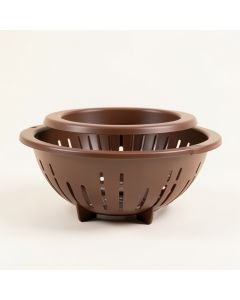 Kraus Kore Stainless Steel Colander Set (synthetic illustration; no displayed measurements)