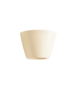 Ridge Canyon Wall Sconce Mounted On A Plain Wall - Ivory