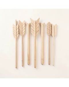 6 Piece Twig Arrow Design Wall Décor Set (synthetic illustration; no displayed measurements)
