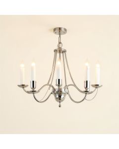 Hidalgo 6-Light Candle Style Drum Chandelier (synthetic illustration; no displayed measurements)