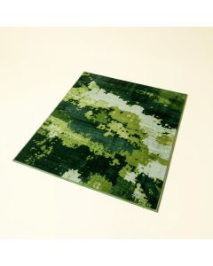 Leopoulos Abstract Green Area Rug (synthetic illustration; no displayed measurements)