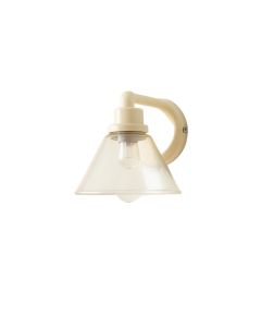 Alder Brook Wall Sconce Mounted On A Plain Wall - Ivory (synthetic illustration; no displayed measurements)