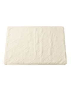 Summit Crest Bath Mat - Ivory (synthetic illustration; no displayed measurements)
