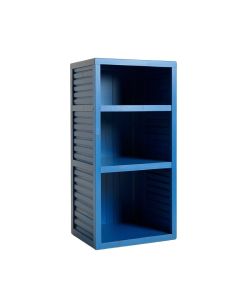 Bay Crossing Narrow Cubby Tower - Blue (synthetic illustration; no displayed measurements)