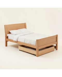 Erskine Platform Bed With Trundle (synthetic illustration; no displayed measurements)