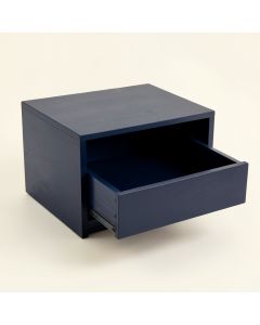 Clay Canyon Small-Parts Storage Drawer Cabinet - Navy (synthetic illustration; no displayed measurements)