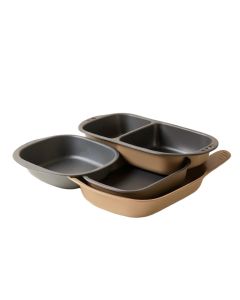 Euro-Ware 5 Piece Non-Stick Bakeware Set