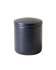 Bay Canyon Storage Canister With Lid - Navy (synthetic illustration; no displayed measurements)