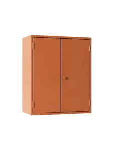 Olive Dale Wall-Mounted Laundry Cabinet - Terracotta