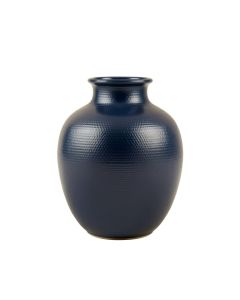 Ash Crossing Empty Decorative Vase - Navy (synthetic illustration; no displayed measurements)