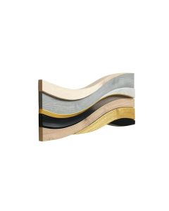 Golden Waves Wall Décor