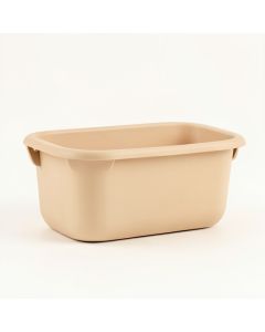 Stone Canyon Empty Railing Planter With Integral Brackets - Beige (synthetic illustration; no displayed measurements)