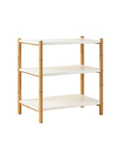 Wren Crest Empty Seed-Starting Shelving Unit Without Lights - White