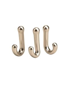 Stainless Steel Shower Curtain Hooks (synthetic illustration; no displayed measurements)