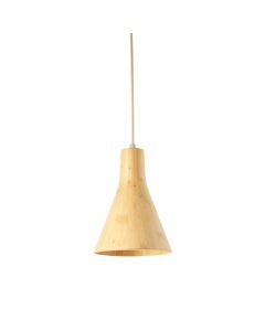 Wren Bluff Pendant Light Suspended From One Plain Cable - Ivory