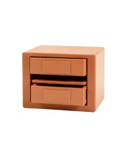 Ridge Canyon Small-Parts Storage Drawer Cabinet - Terracotta (synthetic illustration; no displayed measurements)