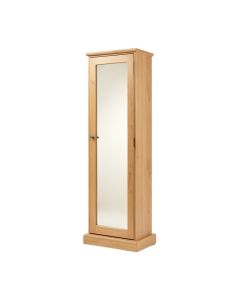 Lockable Jewelry Cabinet Armoire Standing Jewelry Holder Organizer
