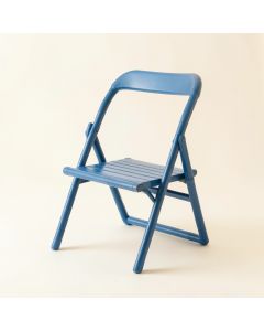 Sage Crest Folding Outdoor Chair - Blue (synthetic illustration; no displayed measurements)