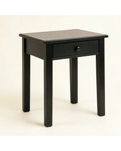 Ridge Branch Side Table - Black (synthetic illustration; no displayed measurements)